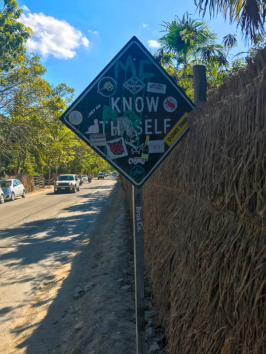 Know Thyself on Tulum Beach Road.