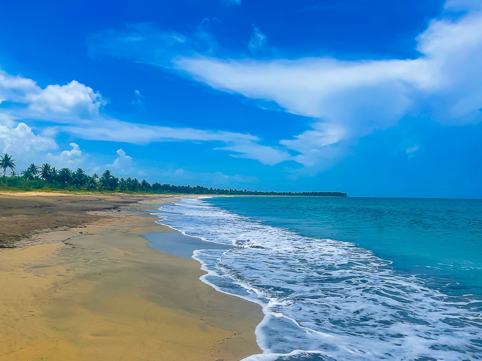 Playa Costa Esmeralda unspoiled beach in Miches, RD.