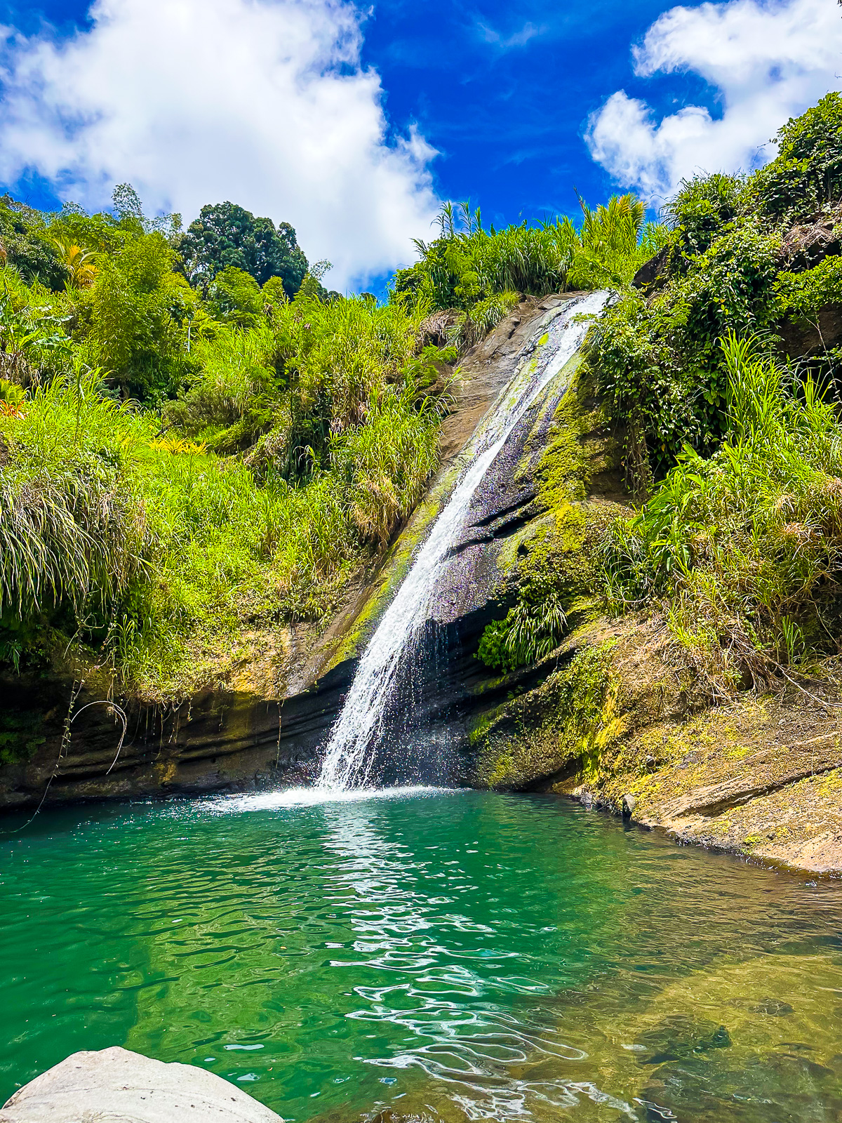 Concord Waterfall in Grenada.